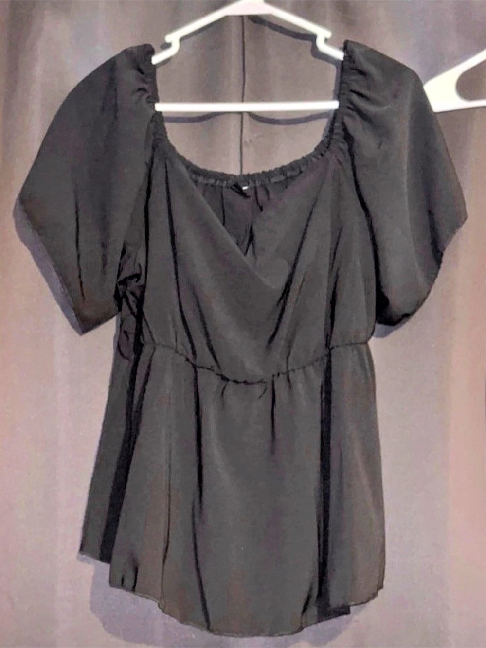 Bloomchic Curve Black Mini Dress Size 1XL Like New